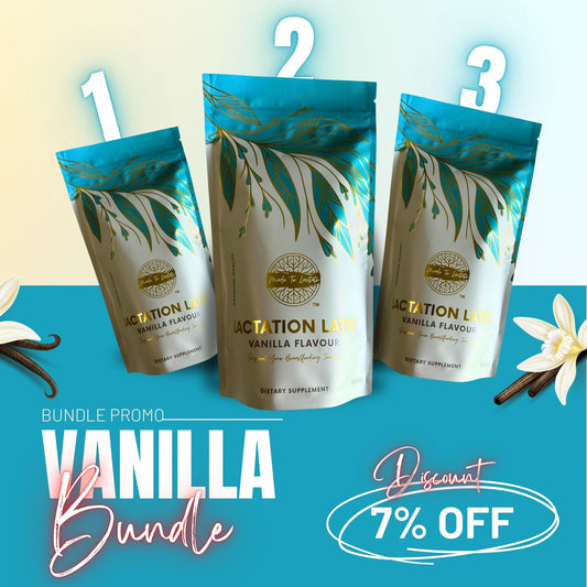 Lactation Vanilla Latte 3x Bundle